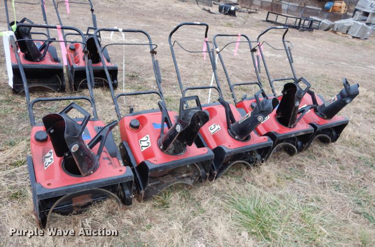 image for item EC9871 (12) Toro CCR-2450 R-Tek snow throwers