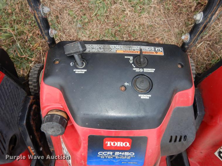 image for item EC9871 (12) Toro CCR-2450 R-Tek snow throwers