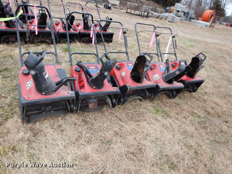 image for item EC9872 (10) Toro CCR-2450 R-Tek snow throwers