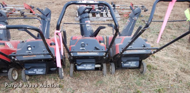 image for item EC9872 (10) Toro CCR-2450 R-Tek snow throwers