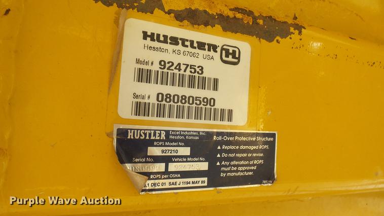 image for item ED9084 Hustler 4600 ZTR lawn mower