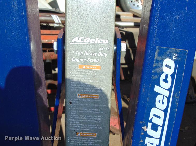 image for item EE9317 AC Delco 34710 engine stand