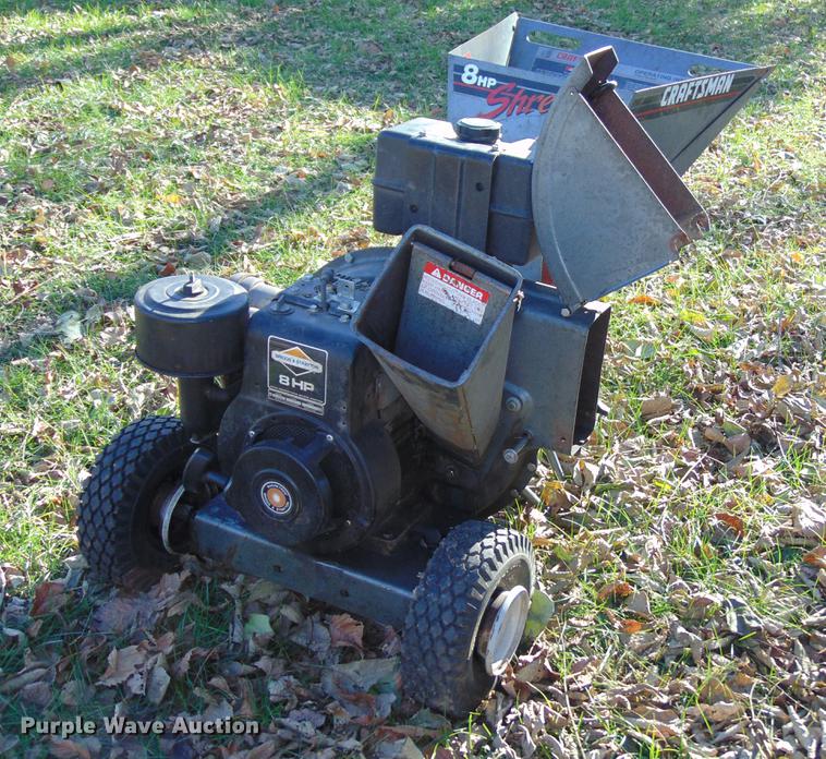 image for item EE9325 Craftsman wood chipper