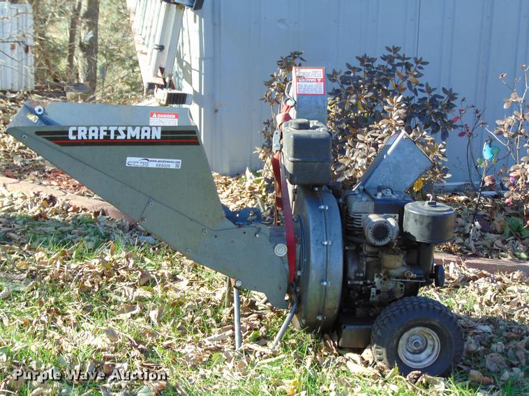 image for item EE9325 Craftsman wood chipper