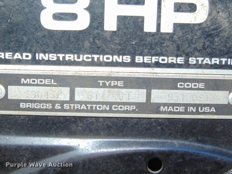 image for item EE9325 Craftsman wood chipper