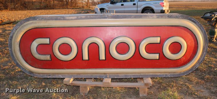 image for item EE9891 Conoco sign