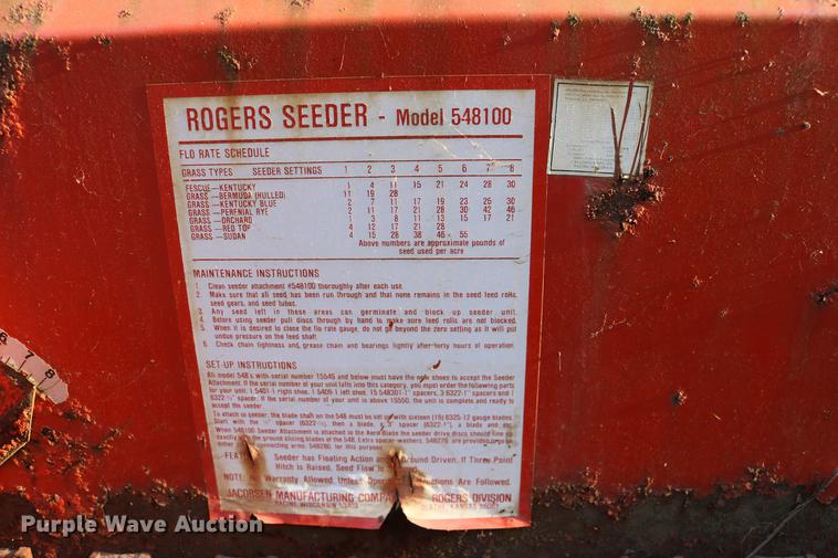 image for item EE9950 Jacobsen seeder