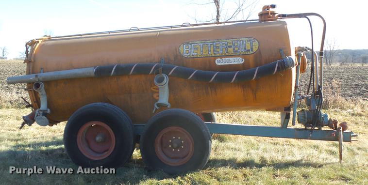 image for item L5647 Better-Bilt 2100 honey wagon