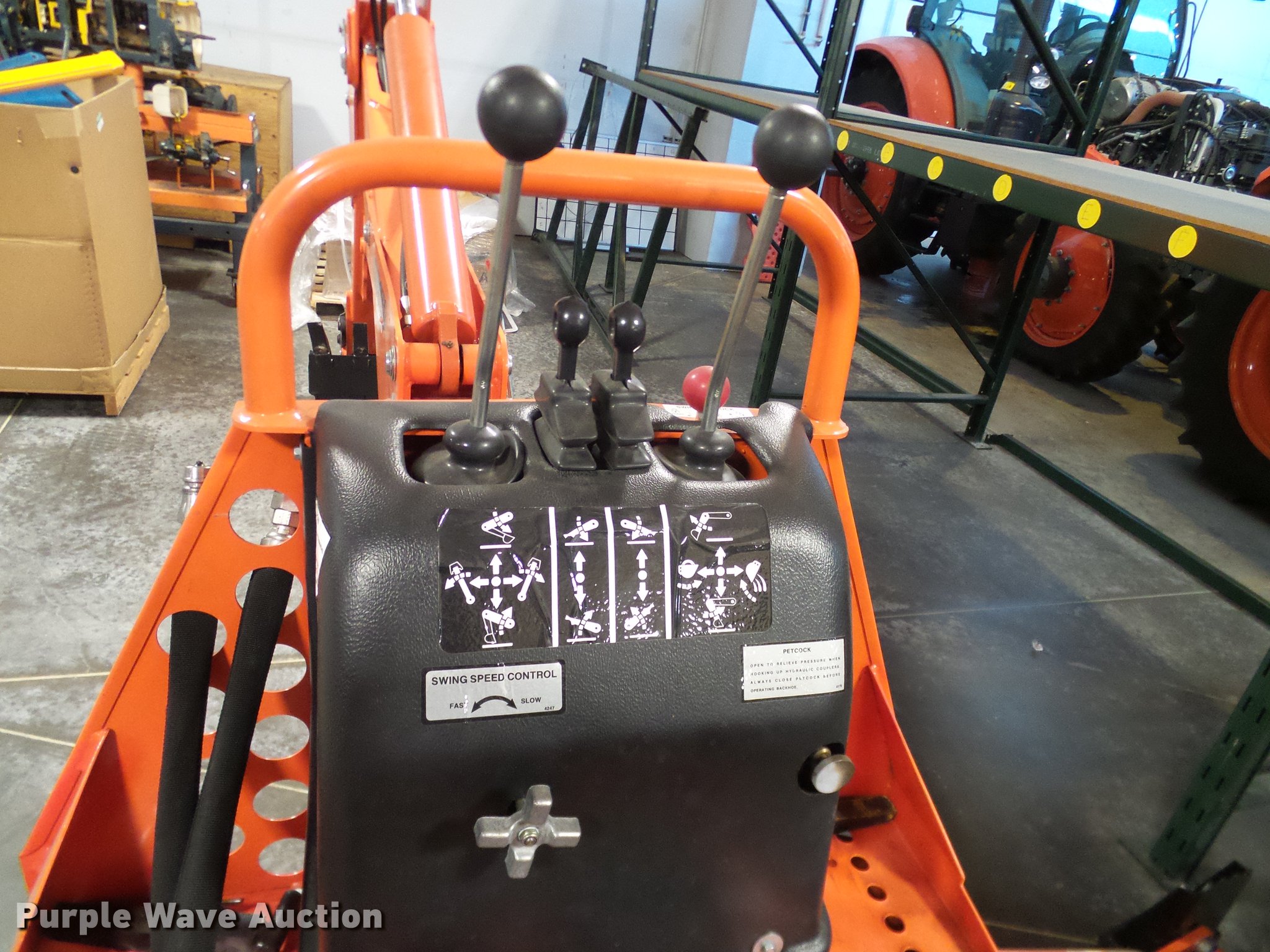 Kubota M4011 backhoe attachment in Grapevine, TX Item AZ9306 sold