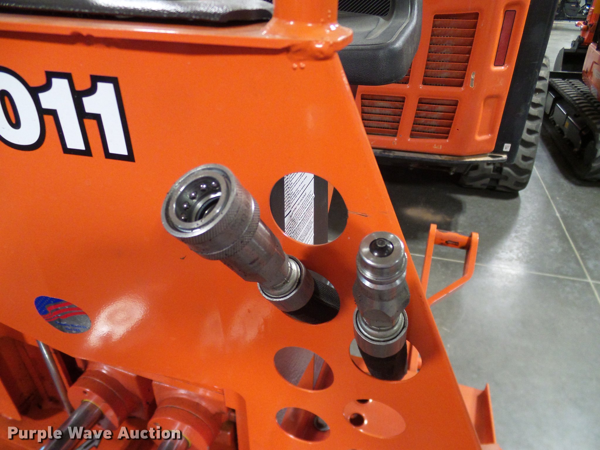 Kubota M4011 backhoe attachment in Grapevine, TX Item AZ9306 sold