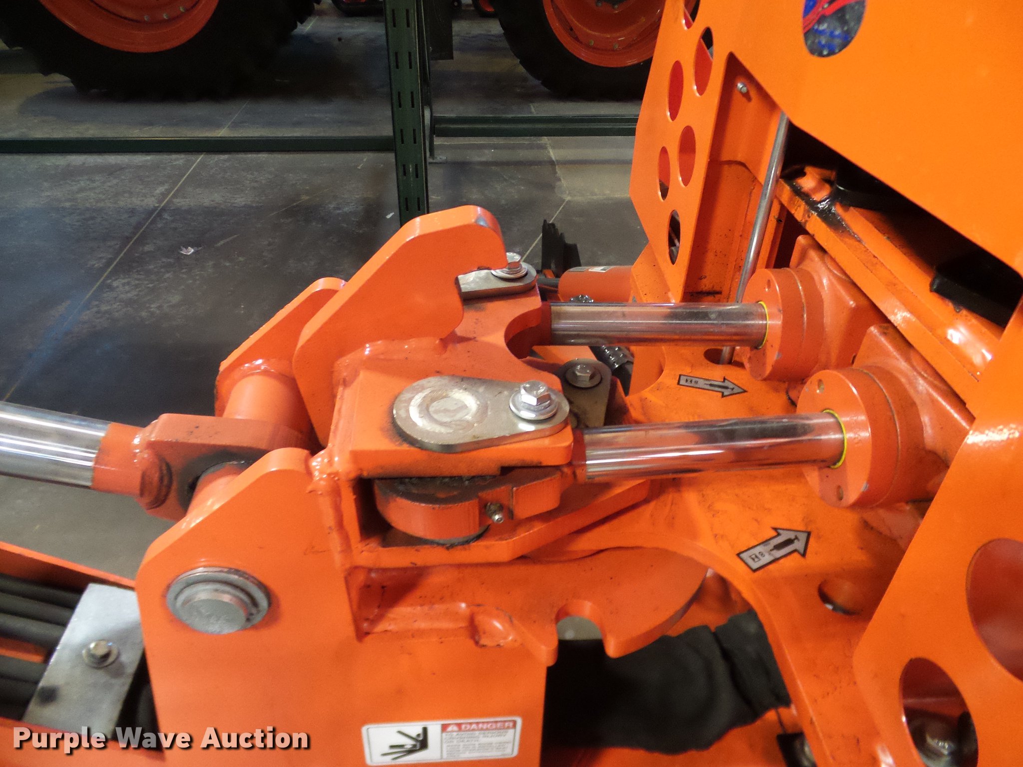 Kubota M4011 backhoe attachment in Grapevine, TX Item AZ9306 sold