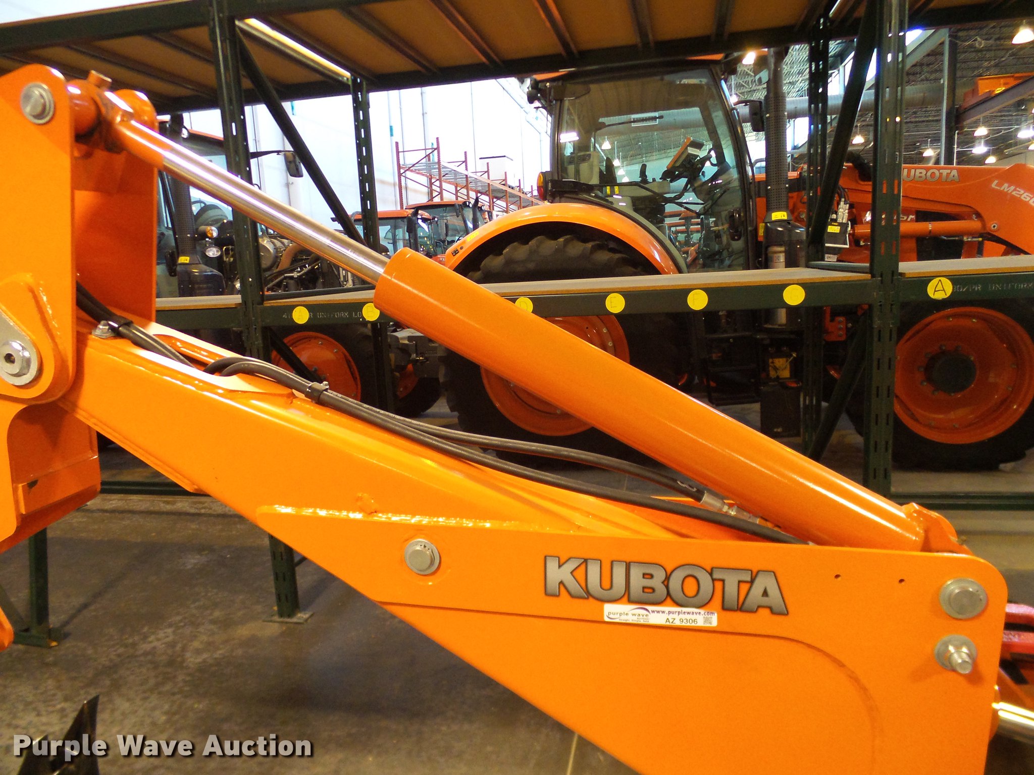 Kubota M4011 backhoe attachment in Grapevine, TX Item AZ9306 sold