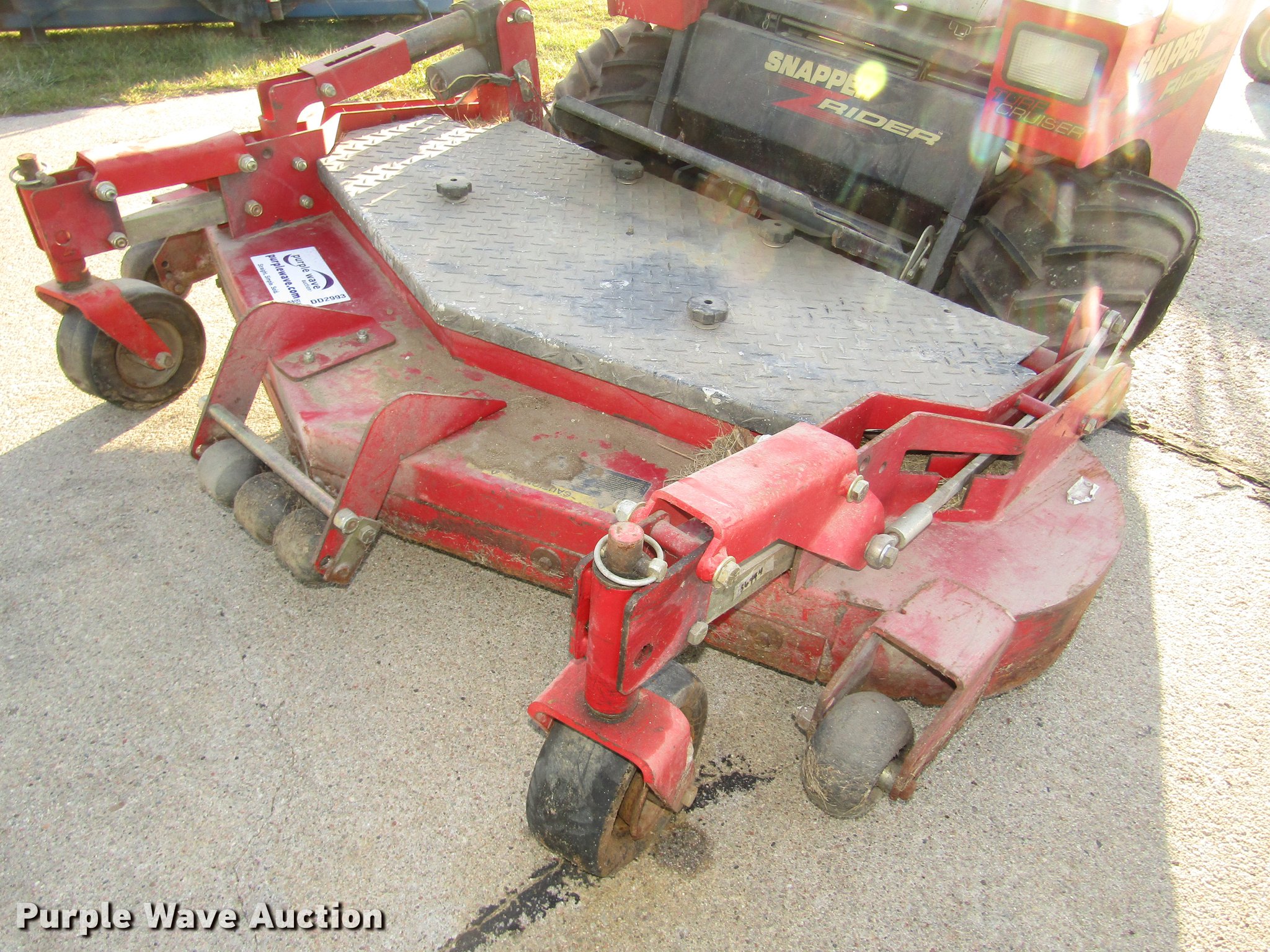 Snapper Turf Cruiser lawn mower in Plattsmouth, NE Item DD2993 sold