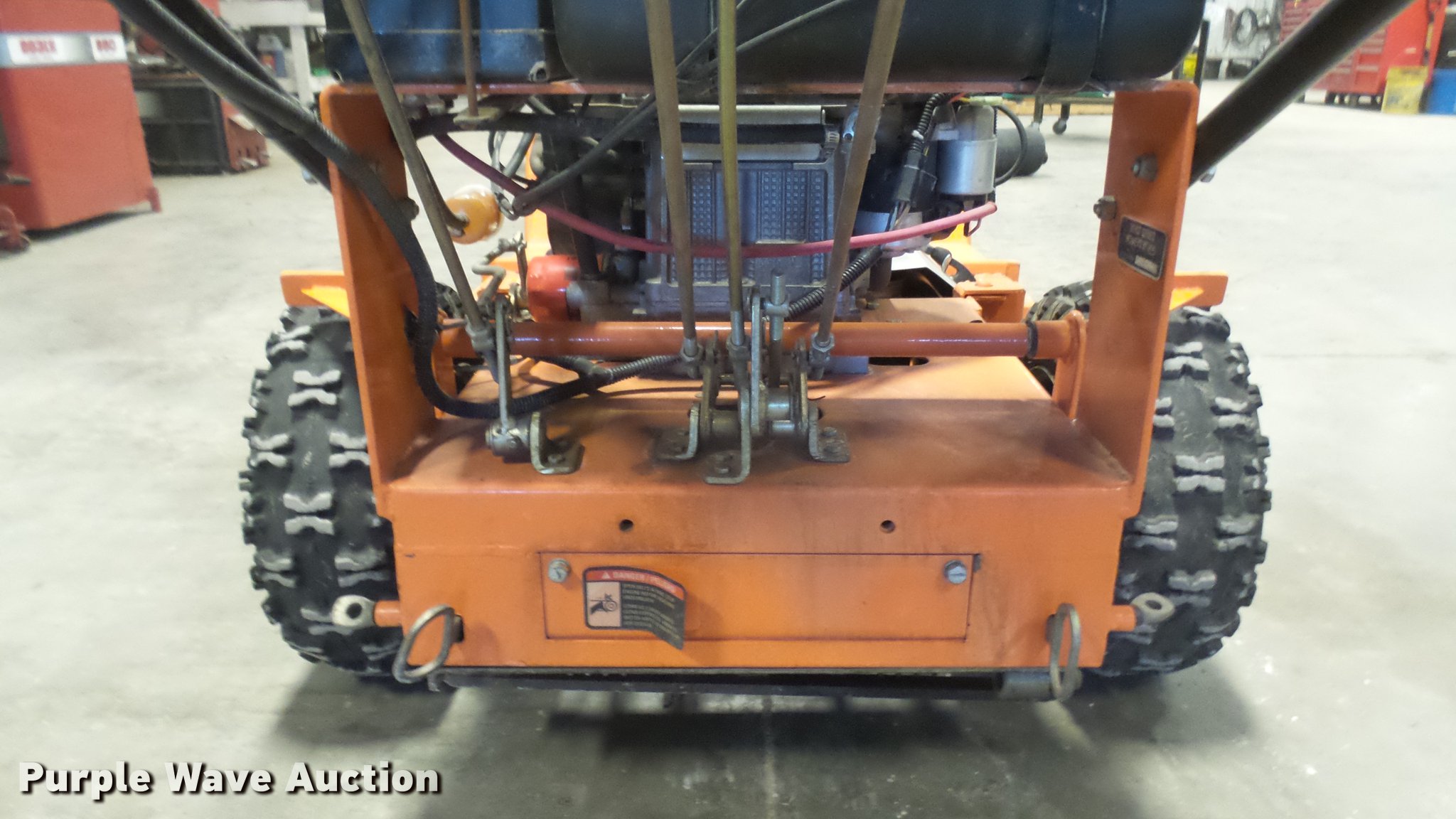 Dek Brush Beast brush mower in Newton, KS Item DX9922 sold Purple Wave