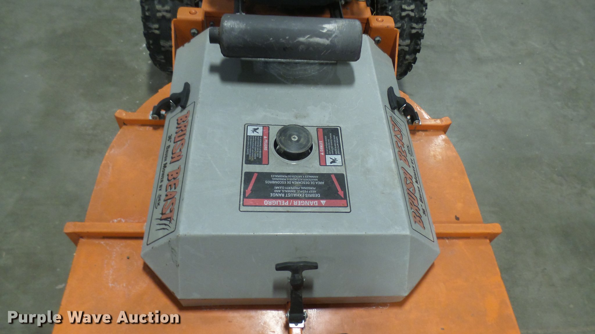 Dek Brush Beast brush mower in Newton, KS Item DX9922 sold Purple Wave