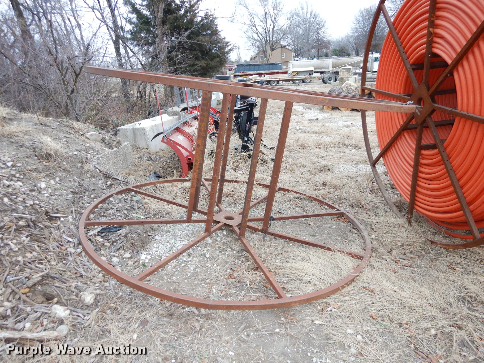 (3) PVC pipe reels in Stilwell, KS Item EC9888 sold Purple Wave