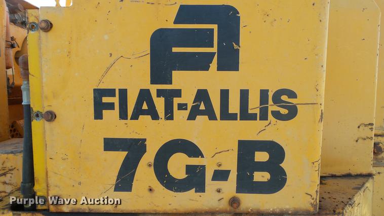 image for item AP9525 Fiat-Allis 7G-B track loader