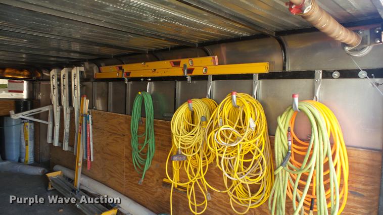 image for item AP9529 2004 Lone Star Trailers enclosed cargo trailer and tools