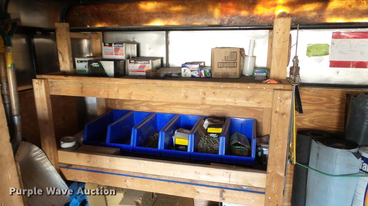 image for item AP9529 2004 Lone Star Trailers enclosed cargo trailer and tools