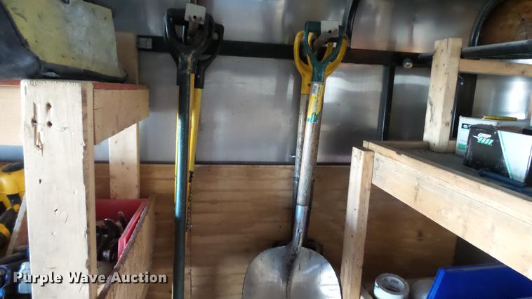 image for item AP9529 2004 Lone Star Trailers enclosed cargo trailer and tools