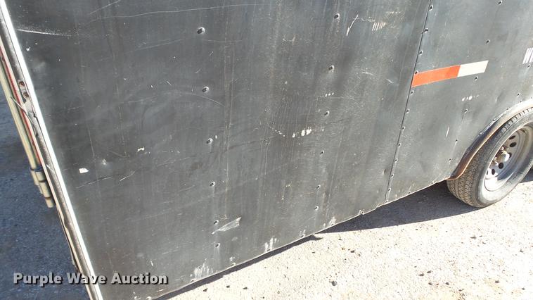 image for item AP9529 2004 Lone Star Trailers enclosed cargo trailer and tools