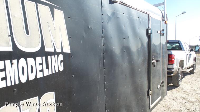 image for item AP9529 2004 Lone Star Trailers enclosed cargo trailer and tools