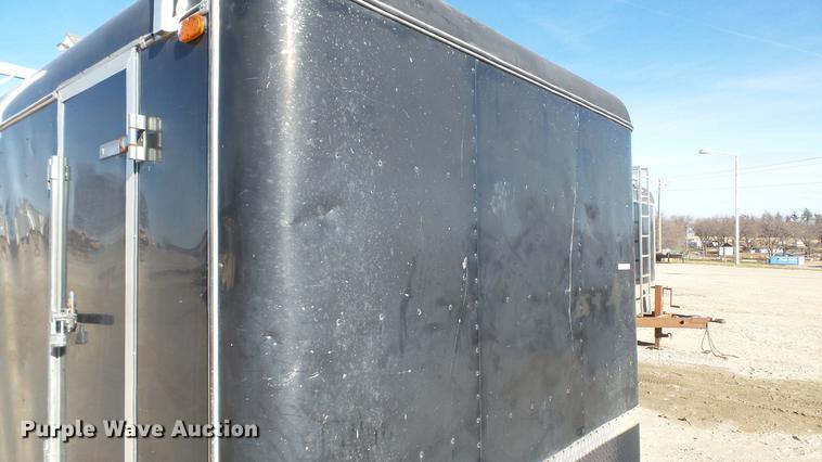 image for item AP9529 2004 Lone Star Trailers enclosed cargo trailer and tools