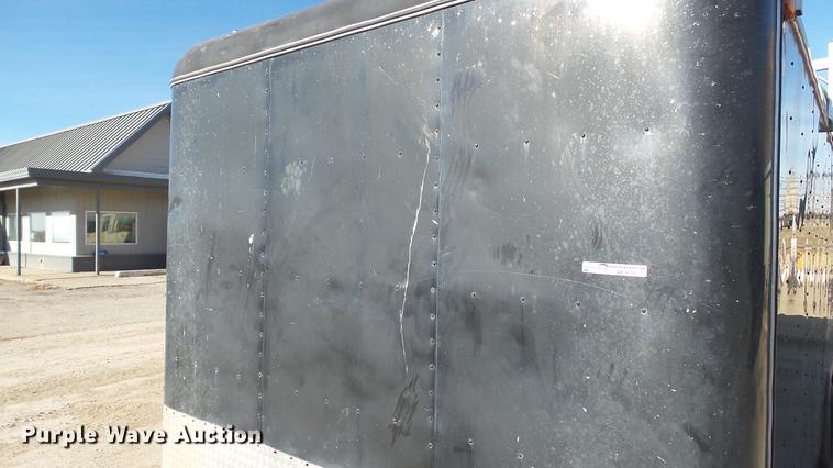 image for item AP9529 2004 Lone Star Trailers enclosed cargo trailer and tools