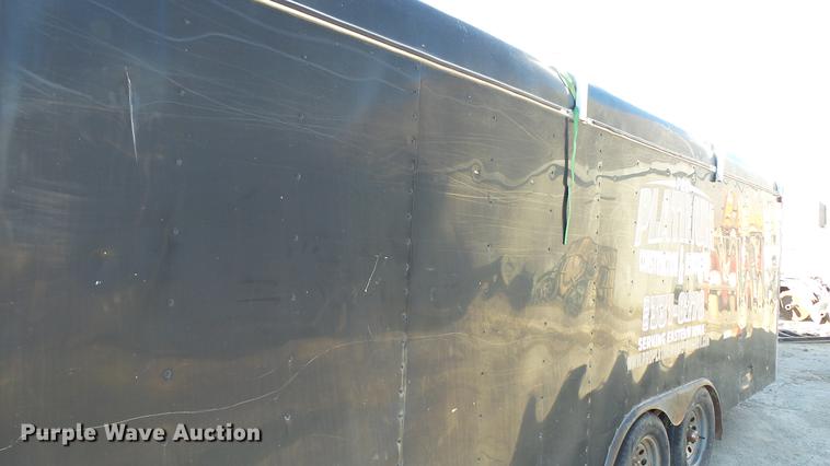 image for item AP9529 2004 Lone Star Trailers enclosed cargo trailer and tools