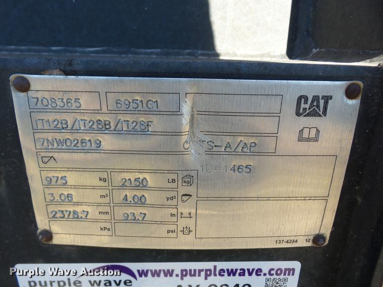 image for item AY9643 Caterpillar IT bucket