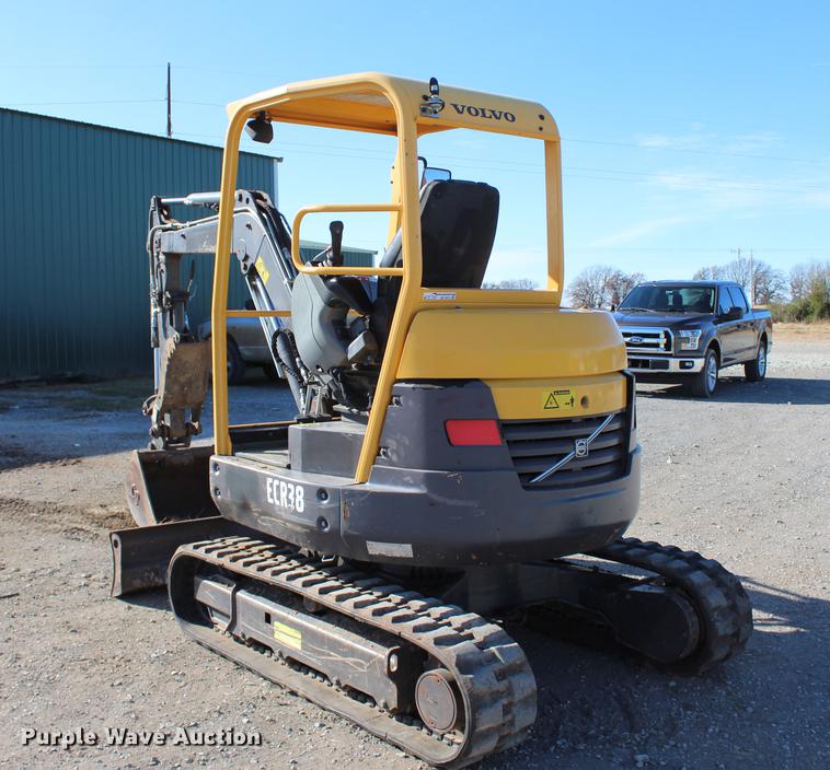image for item BE9379 2013 Volvo ECR38 compact excavator
