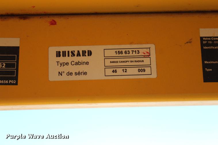 image for item BE9379 2013 Volvo ECR38 compact excavator