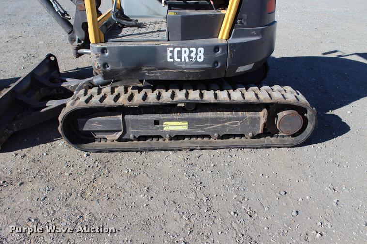 image for item BE9379 2013 Volvo ECR38 compact excavator