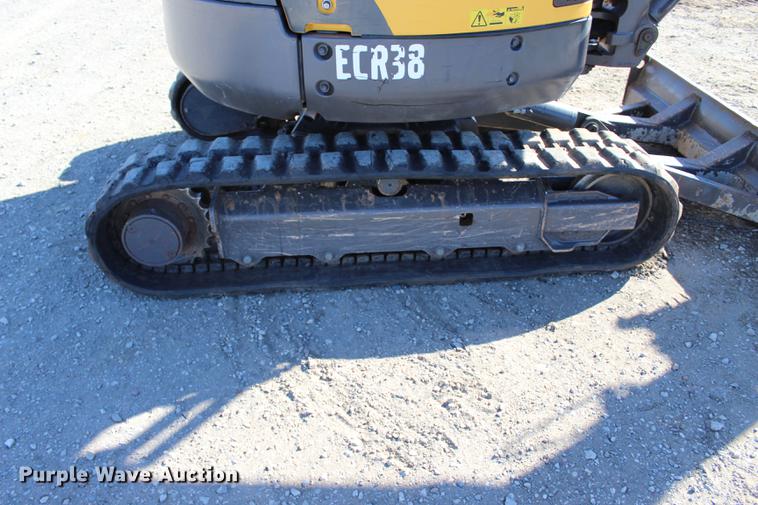 image for item BE9379 2013 Volvo ECR38 compact excavator