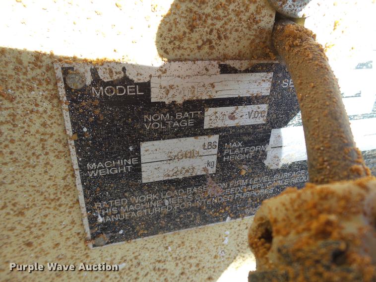 image for item BJ9887 JLG 3246ES scissor lift