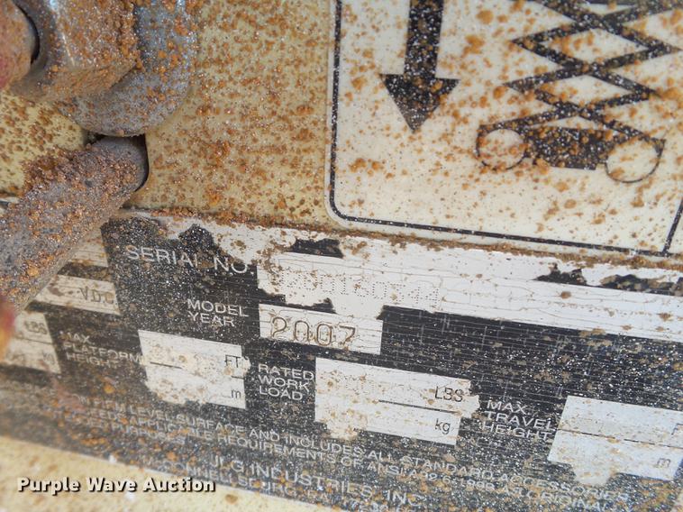 image for item BJ9887 JLG 3246ES scissor lift