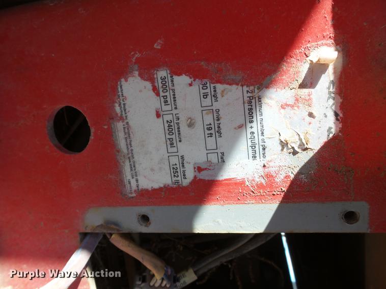 image for item BJ9888 Sky Jack III 3219 scissor lift