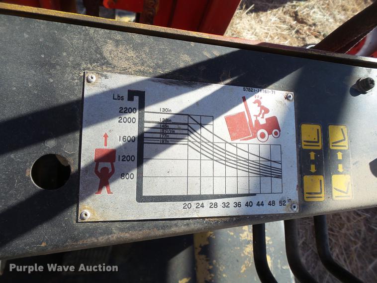 image for item BJ9889 Toyota FBEC10 forklift