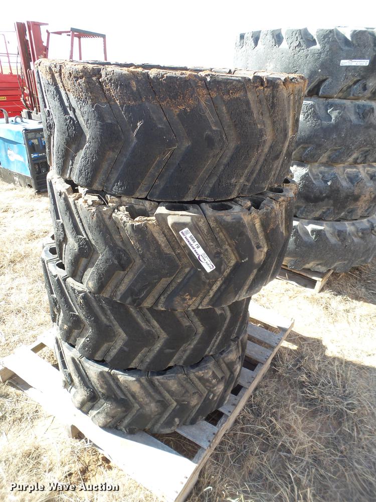 image for item BJ9895 Solid skid steer tires