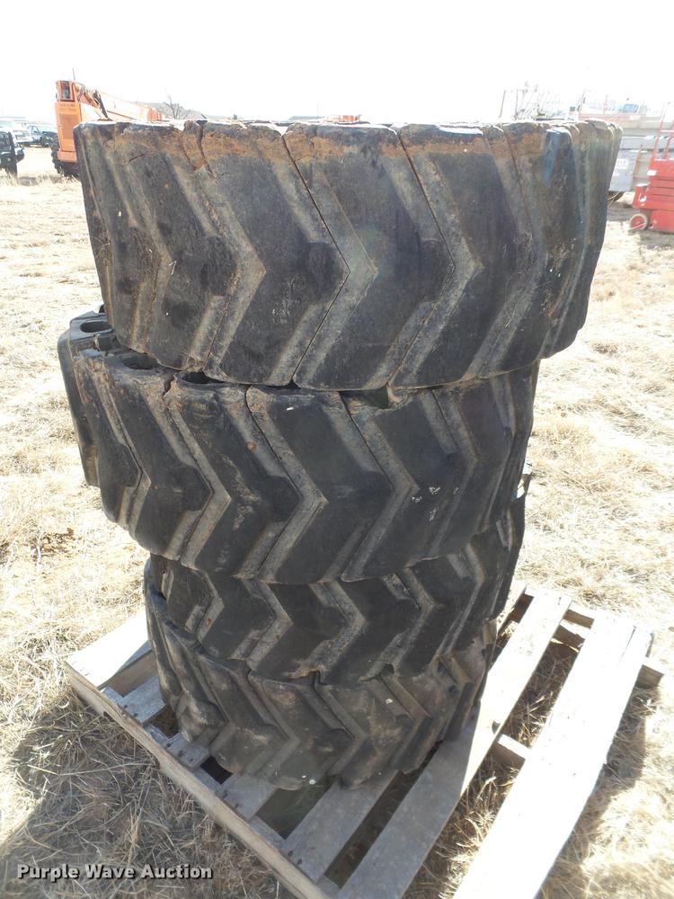 image for item BJ9895 Solid skid steer tires