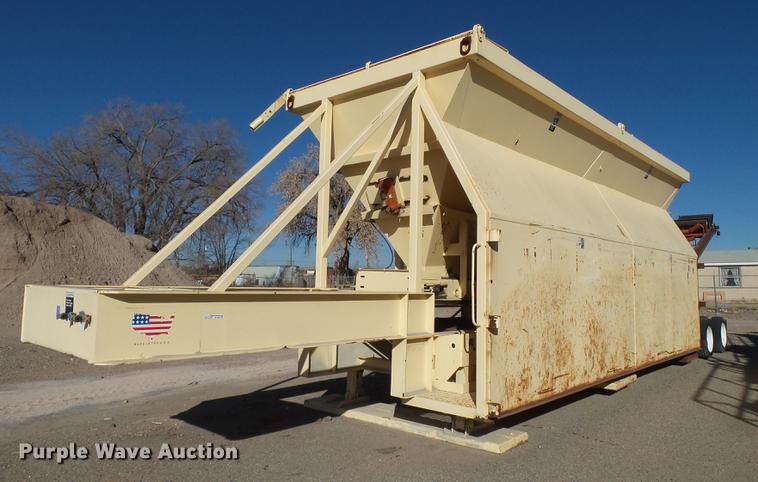 image for item BJ9898 Astec PAS1014-5 two bin cold feeder system