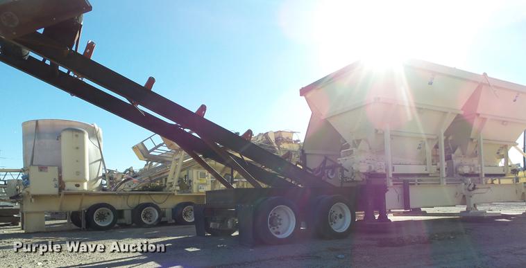 image for item BJ9898 Astec PAS1014-5 two bin cold feeder system