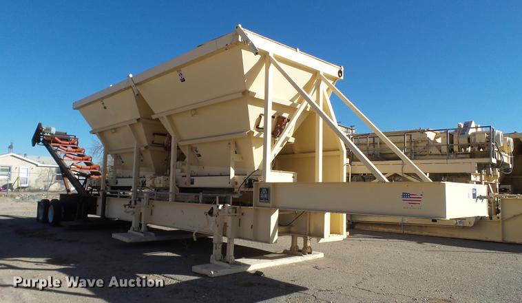 image for item BJ9898 Astec PAS1014-5 two bin cold feeder system