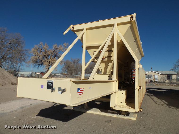 image for item BJ9898 Astec PAS1014-5 two bin cold feeder system