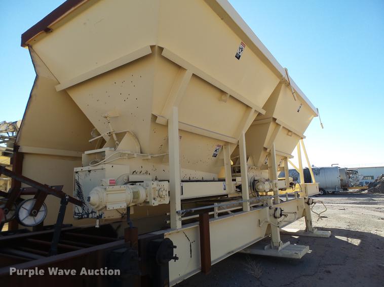 image for item BJ9898 Astec PAS1014-5 two bin cold feeder system