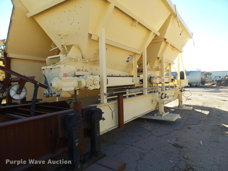 image for item BJ9898 Astec PAS1014-5 two bin cold feeder system