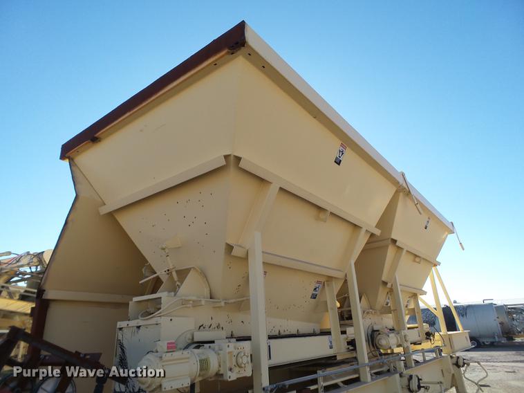 image for item BJ9898 Astec PAS1014-5 two bin cold feeder system