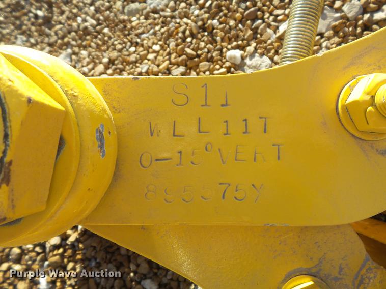 image for item CC9691 (2) General Clamp Industries S11 I-beam clamps