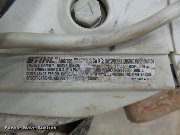 image for item CC9693 (2) Stihl cut off saws