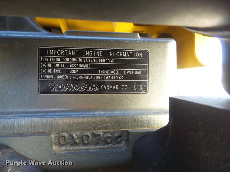 image for item CC9696 2011 Vermeer SC372 stump grinder